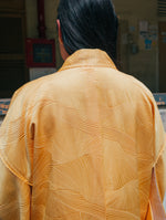 Load image into Gallery viewer, Gold Waves Short Kimono
