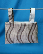 Load image into Gallery viewer, Fortune Bag - Brown &amp; White
