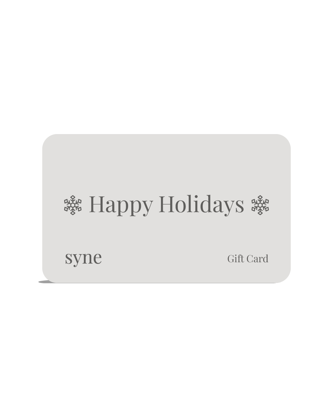 Festive Gift Card