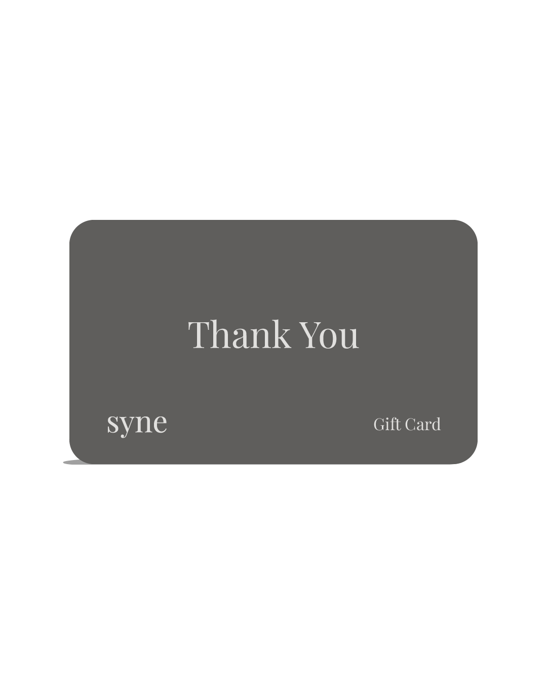 Thank You Gift Card
