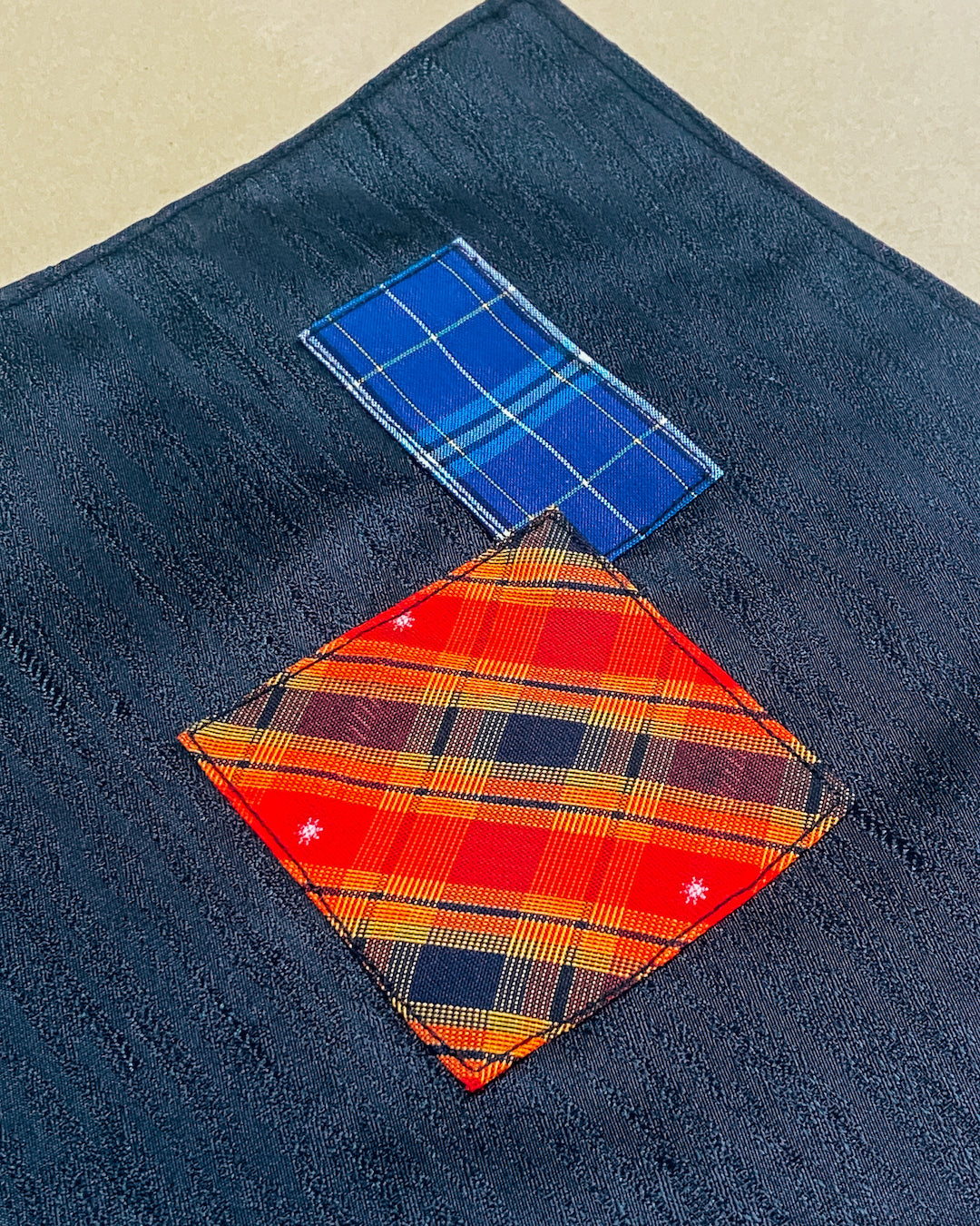Kimono Scrap Shiny Placemat #1