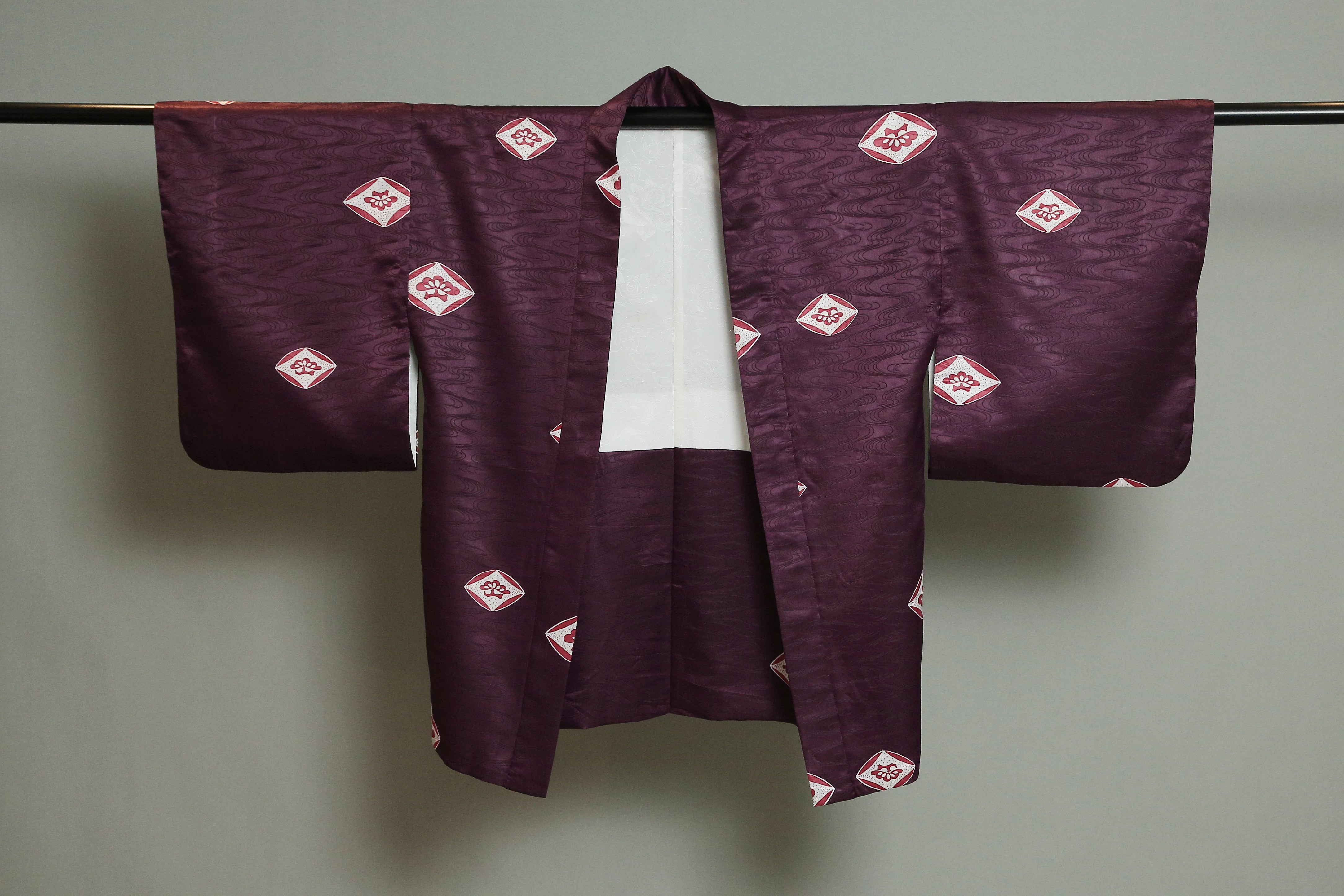 Murasakiiro No Hamon Kimono