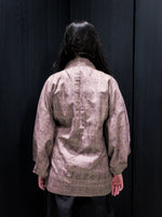 Load image into Gallery viewer, Purple Weaved Short Kimono
