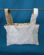 Load image into Gallery viewer, Fortune Bag - Gold &amp; White
